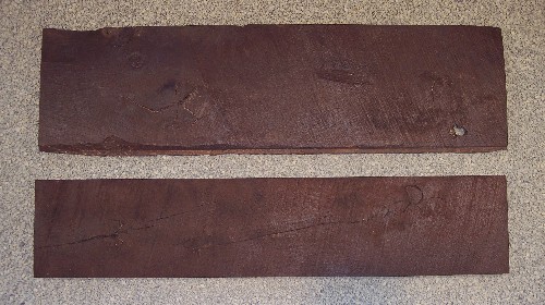 Beispielhafte Oberfl�che historscher Eichendielen oder Eichenbretter